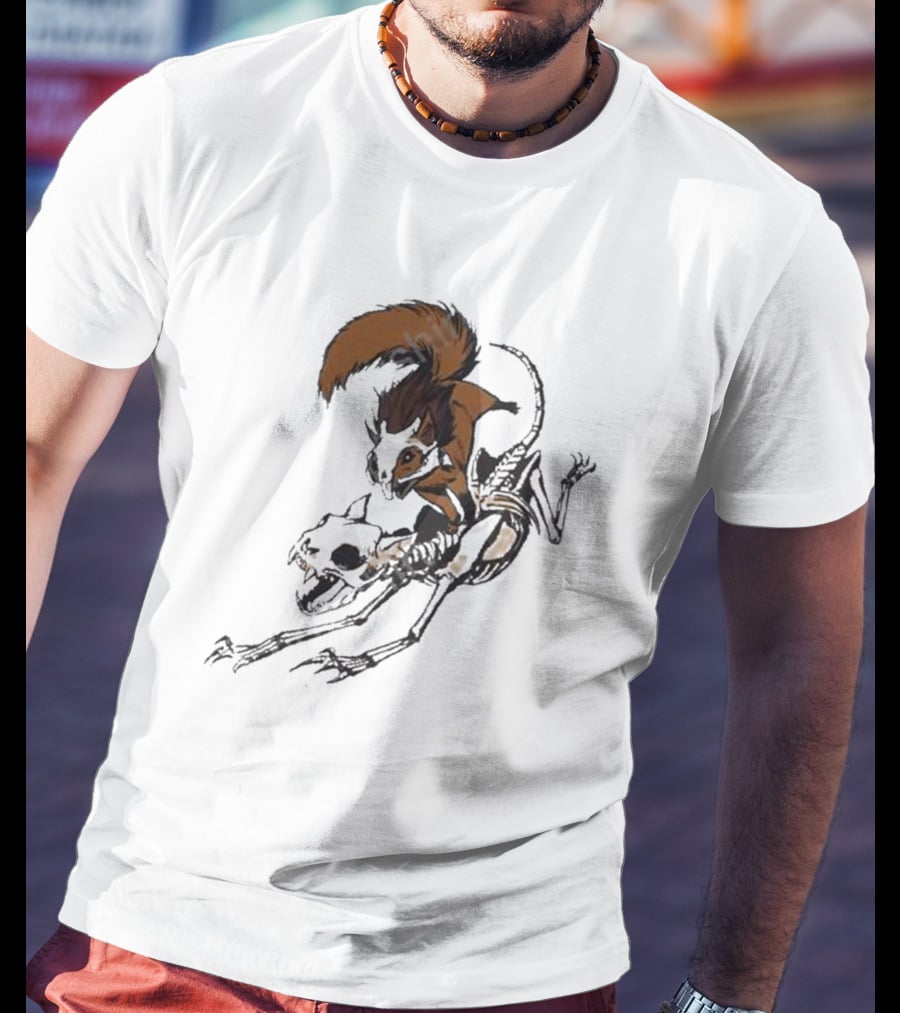 Larian Studios Forward Quercus Squirrel Fantasy Concept T-Shirt