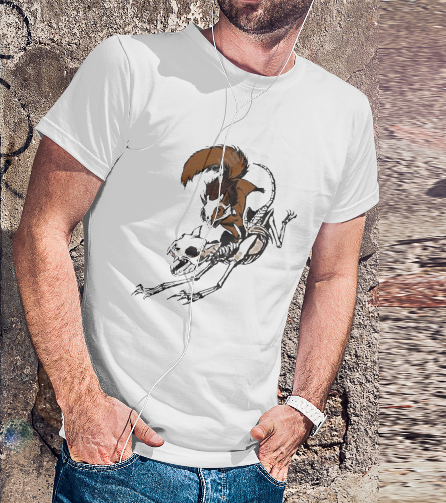 Larian Studios Forward Quercus Squirrel Fantasy Concept T-Shirt