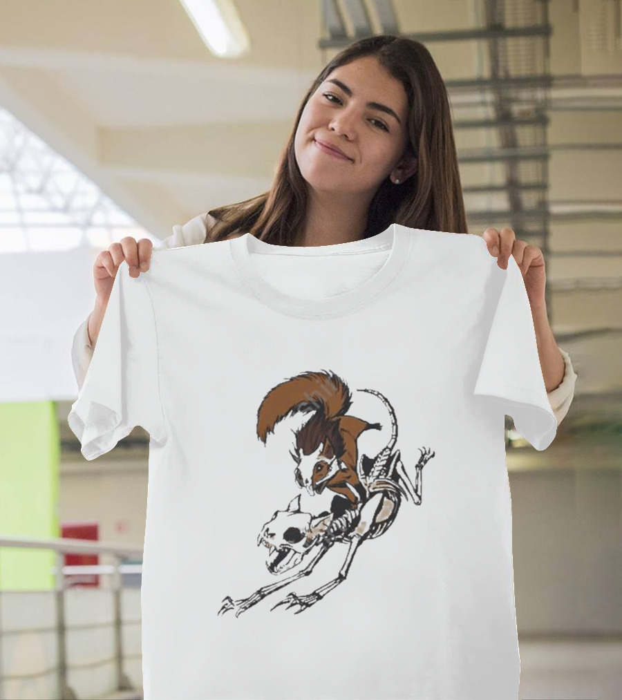 Larian Studios Forward Quercus Squirrel Fantasy Concept T-Shirt