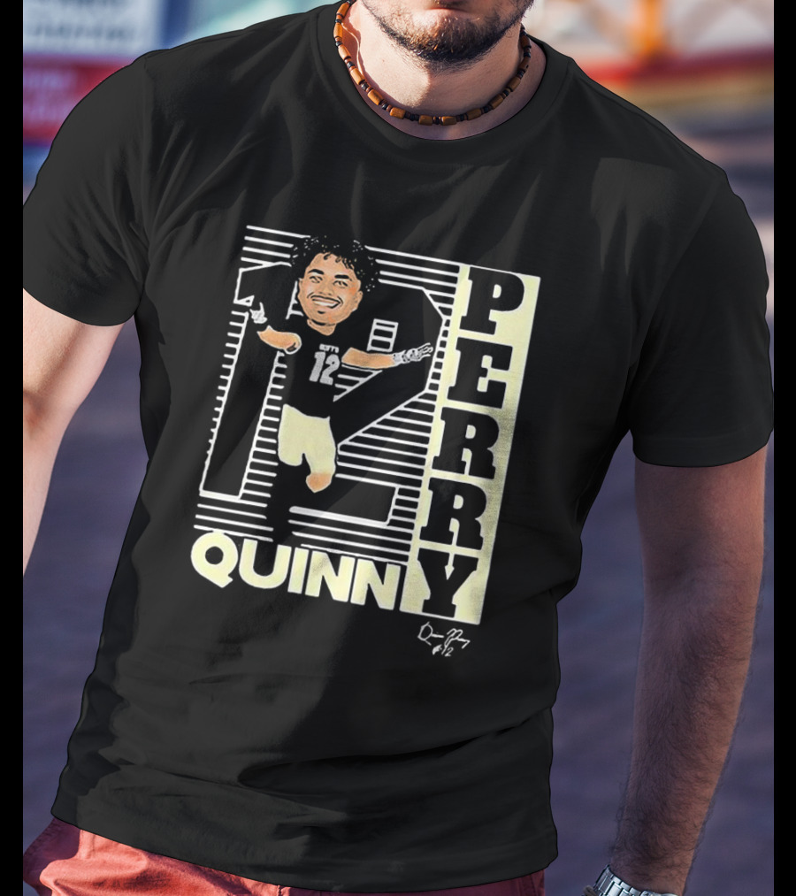 Quinn Perry Number 12 Signature T-Shirt