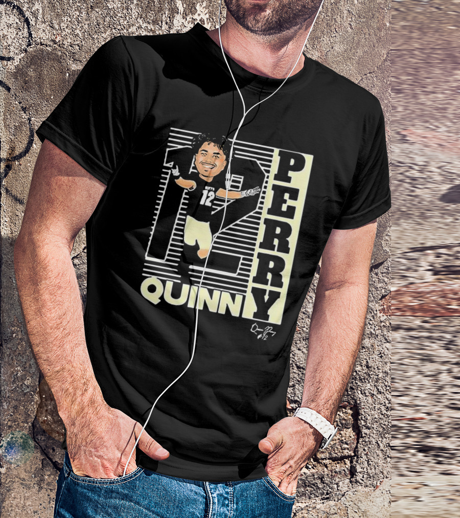 Quinn Perry Number 12 Signature T-Shirt