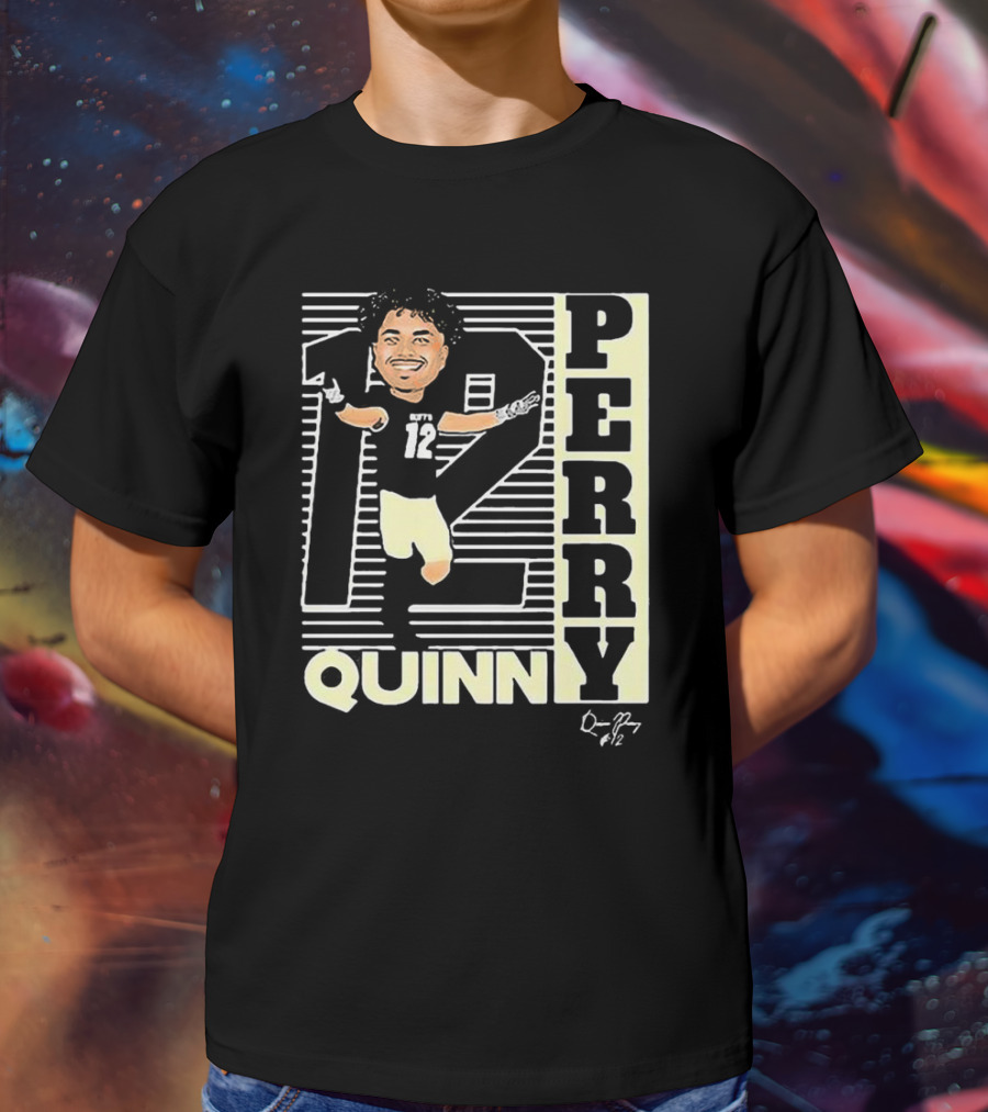 Quinn Perry Number 12 Signature T-Shirt