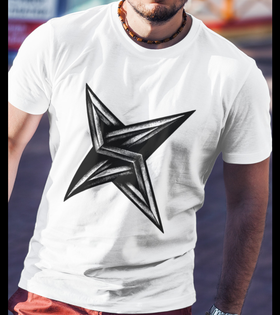 Shinsuke Nakamura Ninja Shuriken Star T-Shirt