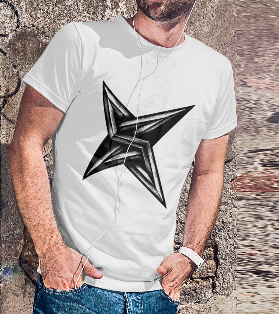 Shinsuke Nakamura Ninja Shuriken Star T-Shirt