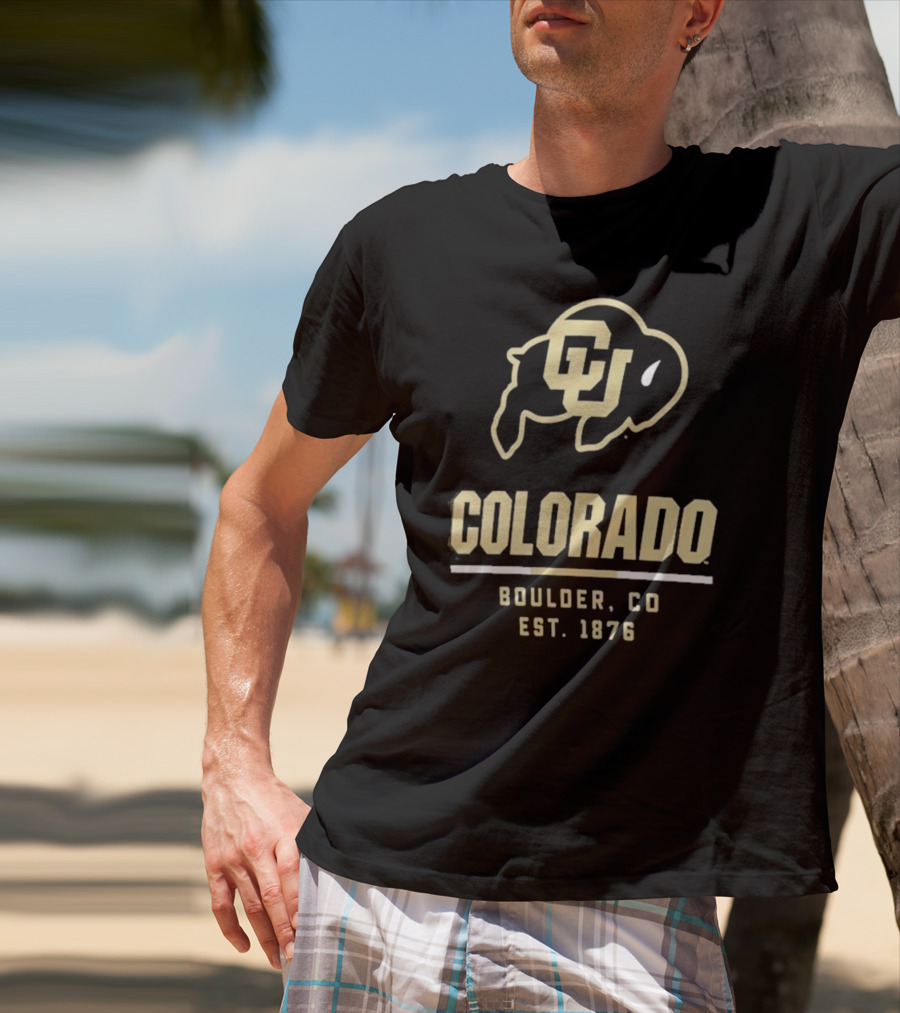 Colorado Boulder CO Est 1876 CU Buffaloes T-Shirt