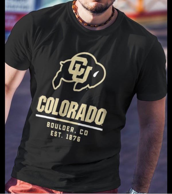 Colorado Boulder CO Est 1876 CU Buffaloes T-Shirt