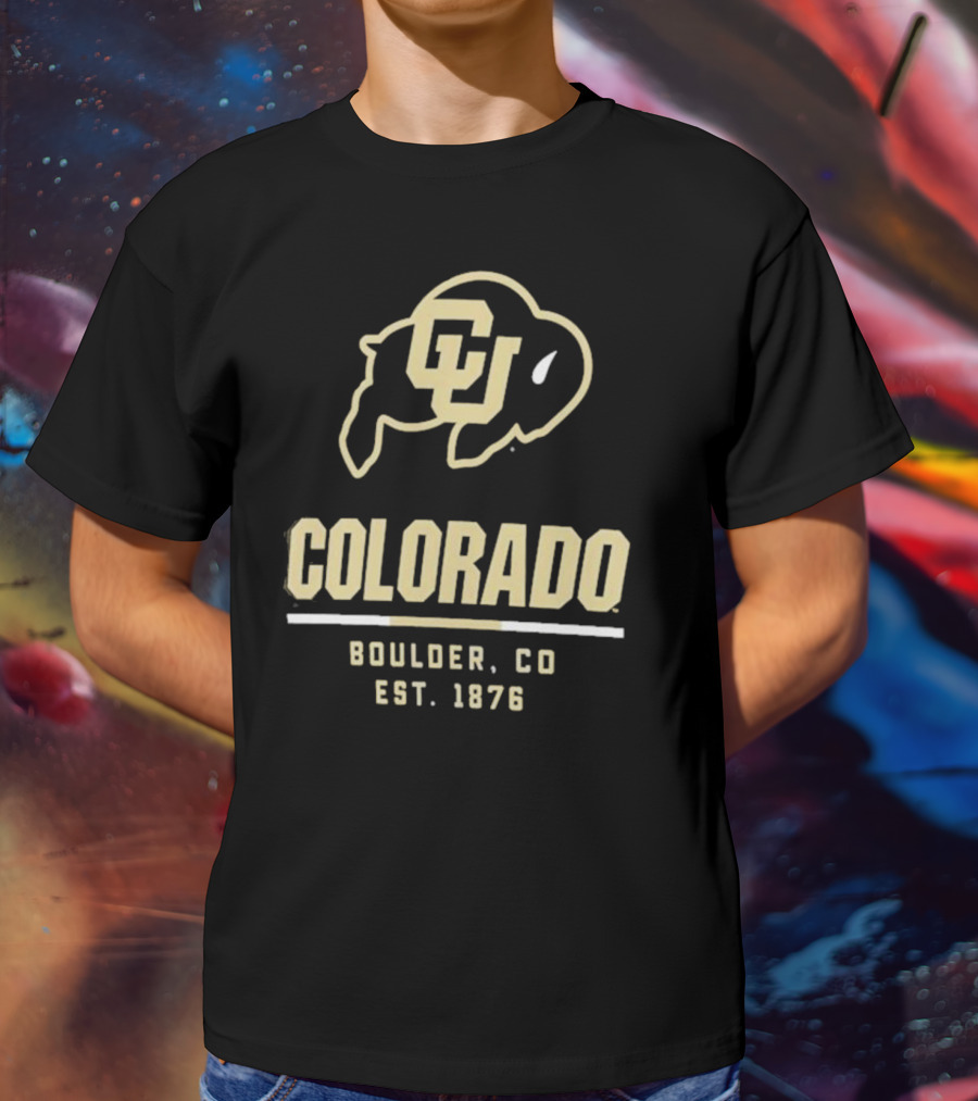 Colorado Boulder CO Est 1876 CU Buffaloes T-Shirt