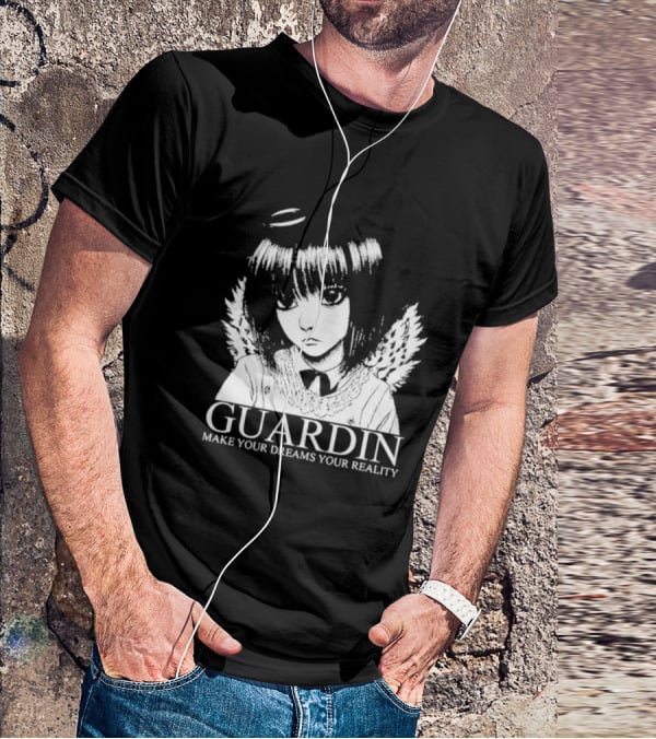 Guardin Anime Angel Make Your Dreams Your Reality T-Shirt