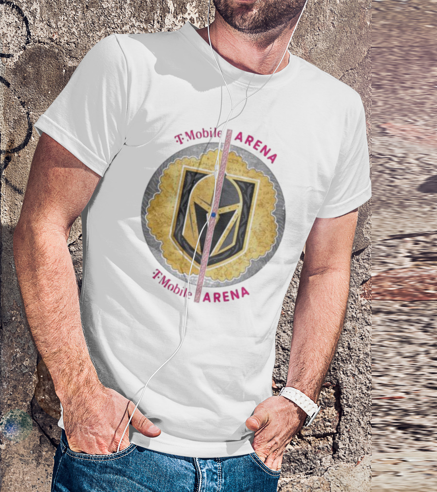 Vegas Golden Knights T-Mobile Arena Center Ice T-Shirt