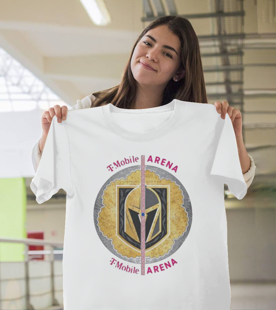 Vegas Golden Knights T-Mobile Arena Center Ice T-Shirt