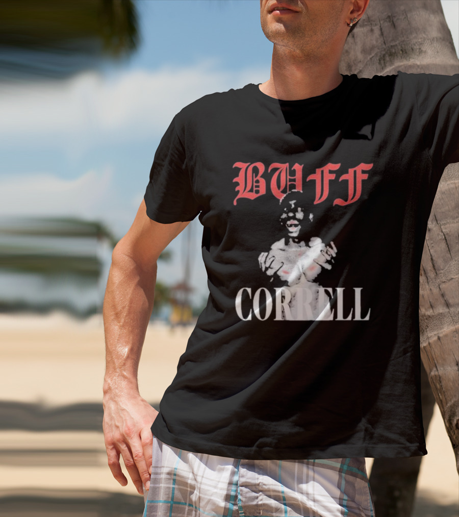 BUFF CORRELL Screaming Buff Correll Iconic Visual T-Shirt