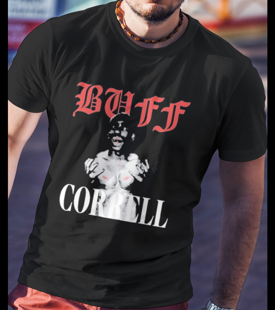 BUFF CORRELL Screaming Buff Correll Iconic Visual T-Shirt