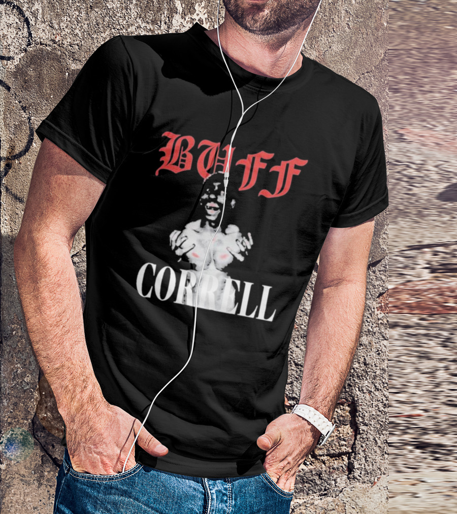 BUFF CORRELL Screaming Buff Correll Iconic Visual T-Shirt