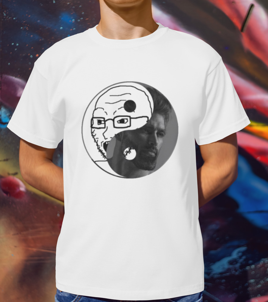 Gigachad Soyjak Meme T-Shirt