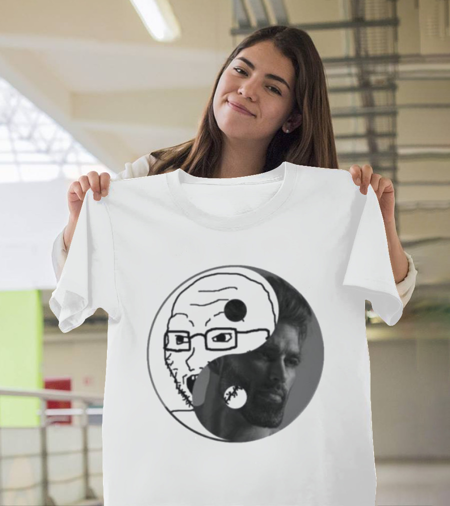 Gigachad Soyjak Meme T-Shirt