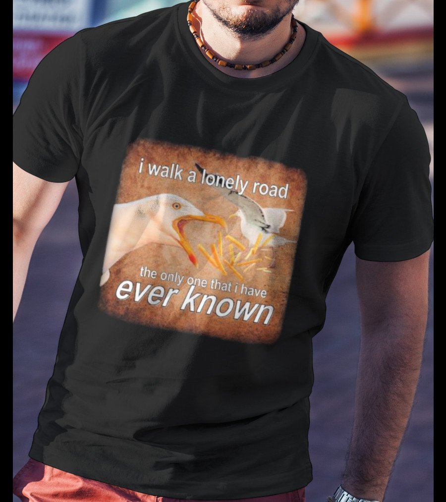 The Only Road I Walk With Seagulls And Fries Ever Known T-Shirt