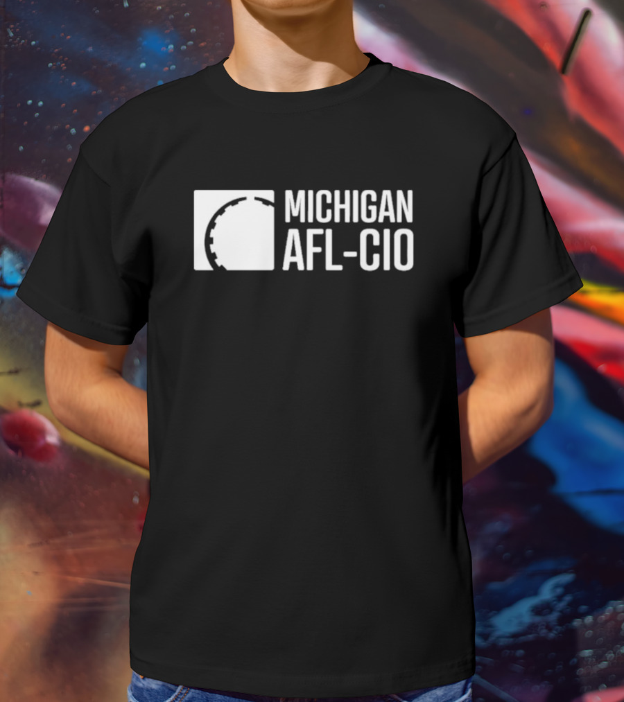 Liz Shuler Wearing Michigan AFL-CIO T-Shirt