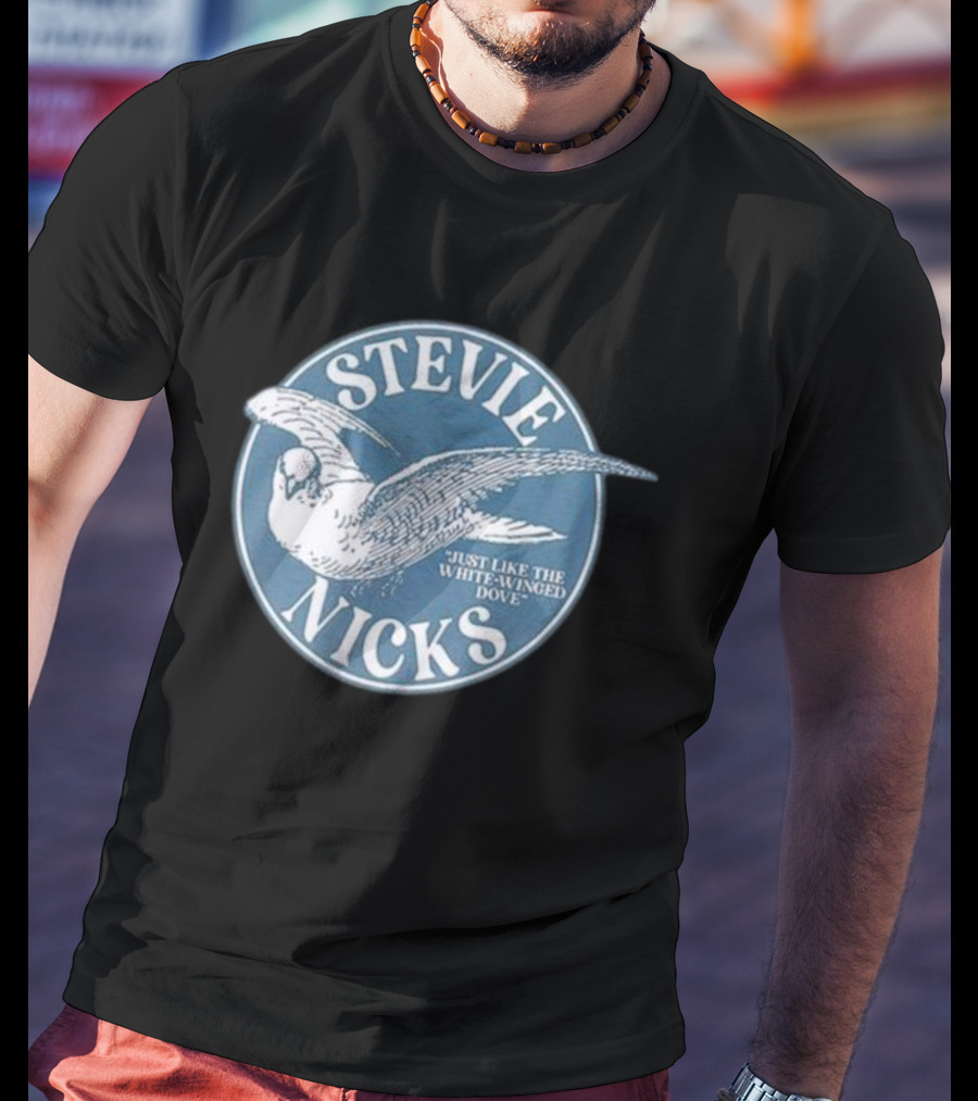 Stevie Nicks Just Like The White-Winged Dove Circular T-Shirt