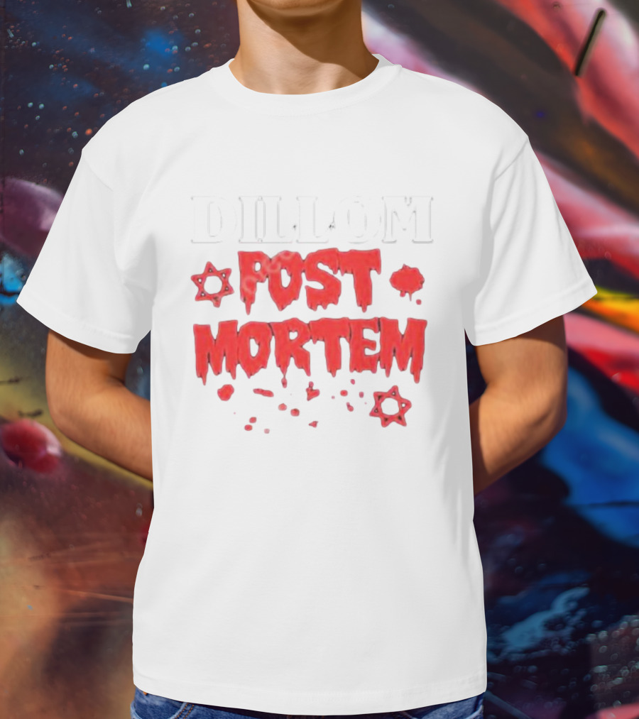 Dillom Post Mortem Lali Posando Merch T-Shirt