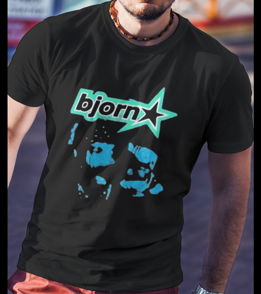 Smino Merch Zero Fatigue Bjorn Star Face T-Shirt