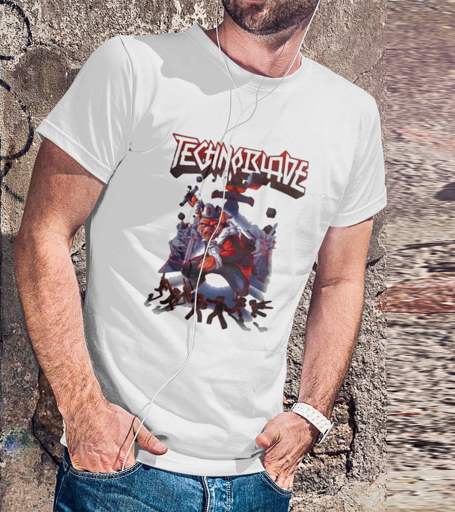 Technoblade Warrior Pig With Sword And Crown T-Shirt