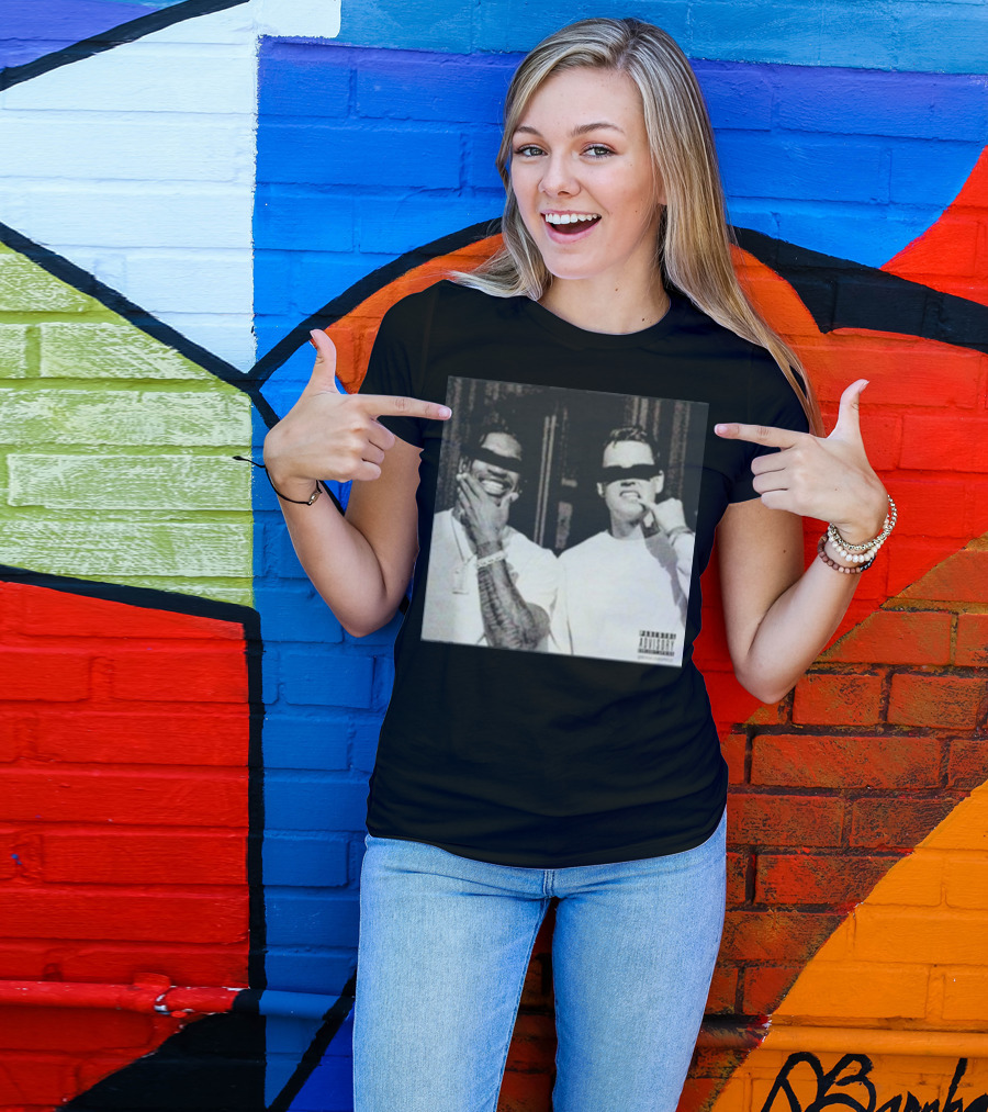 Bengalsgraphics They Are Burning All The Witches So Light Me Parental Advisory Duo With Black Bars T-Shirt