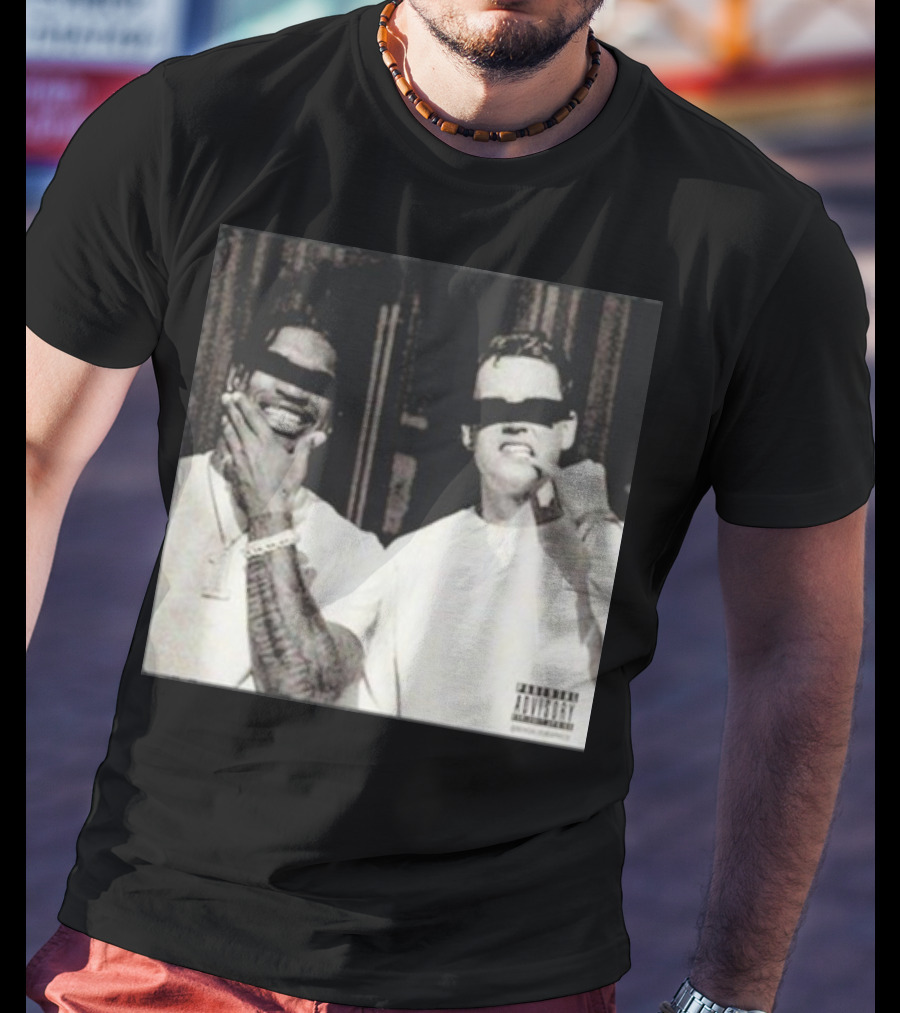 Bengalsgraphics They Are Burning All The Witches So Light Me Parental Advisory Duo With Black Bars T-Shirt