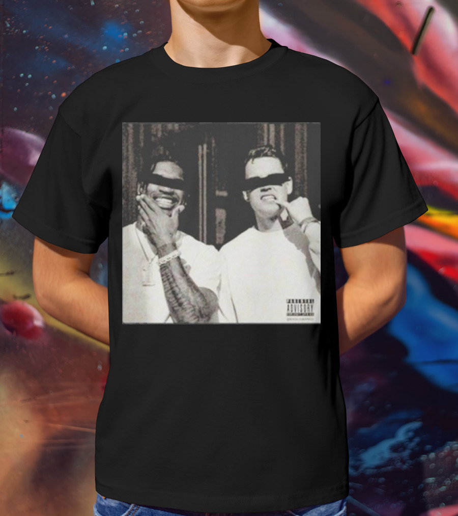 Bengalsgraphics They Are Burning All The Witches So Light Me Parental Advisory Duo With Black Bars T-Shirt