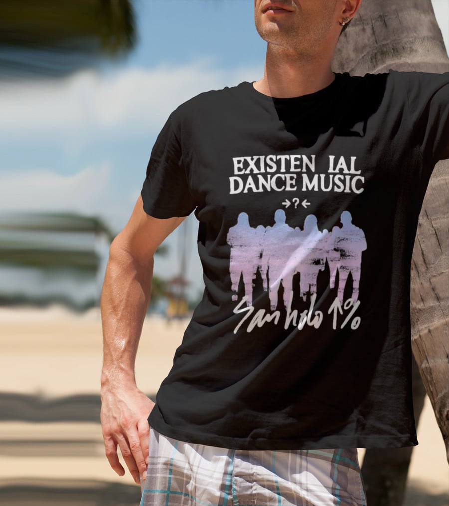Existential Dance Music San Holo 1% Album Cover T-Shirt