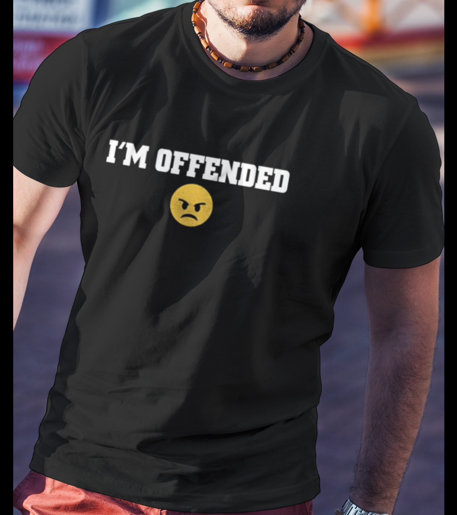 Aaron Rodgers I'm Offended Emoji T-Shirt