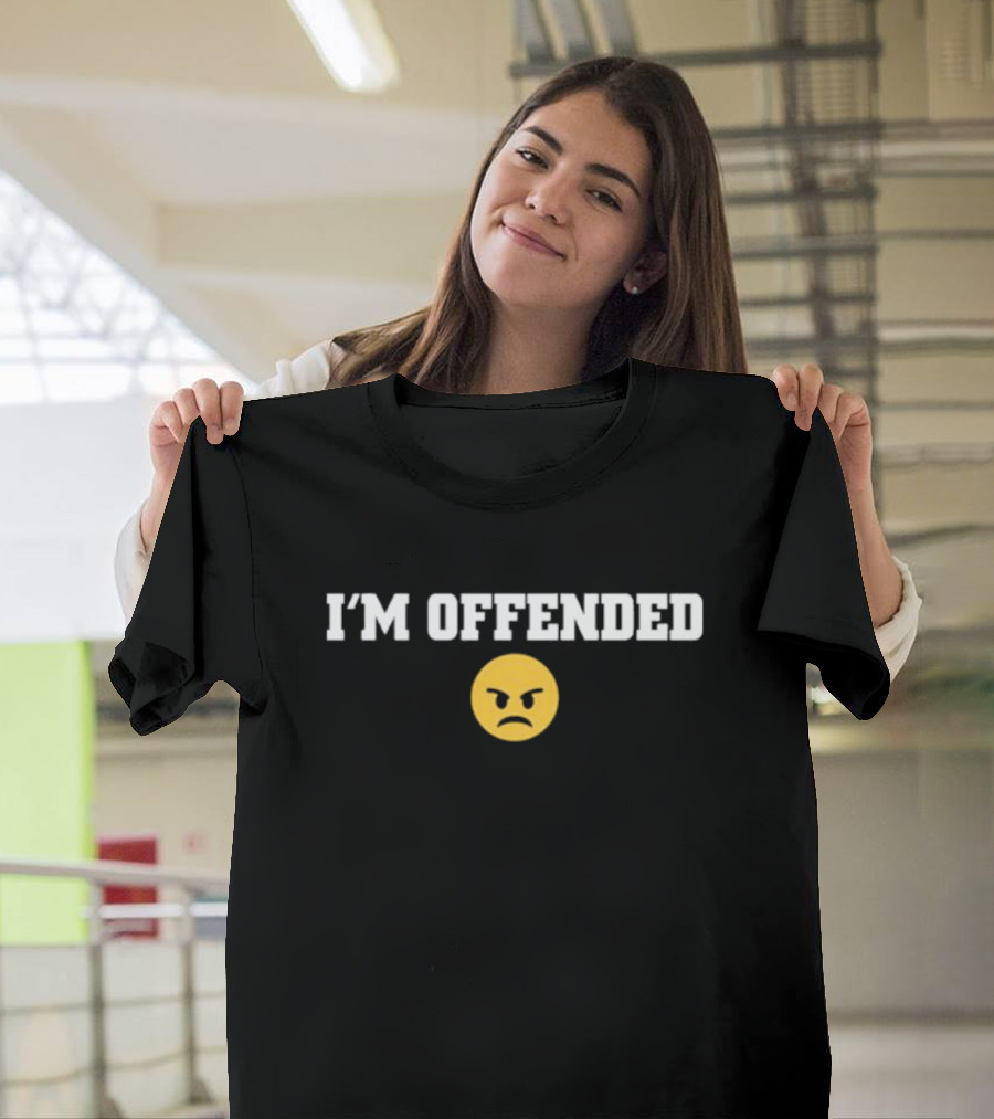 Aaron Rodgers I'm Offended Emoji T-Shirt