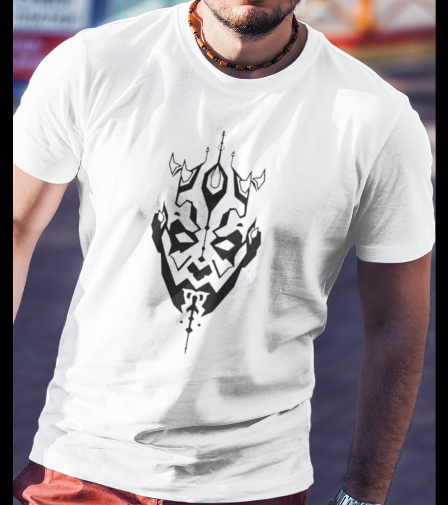 Darth Maul Sith Mask Shadow T-Shirt