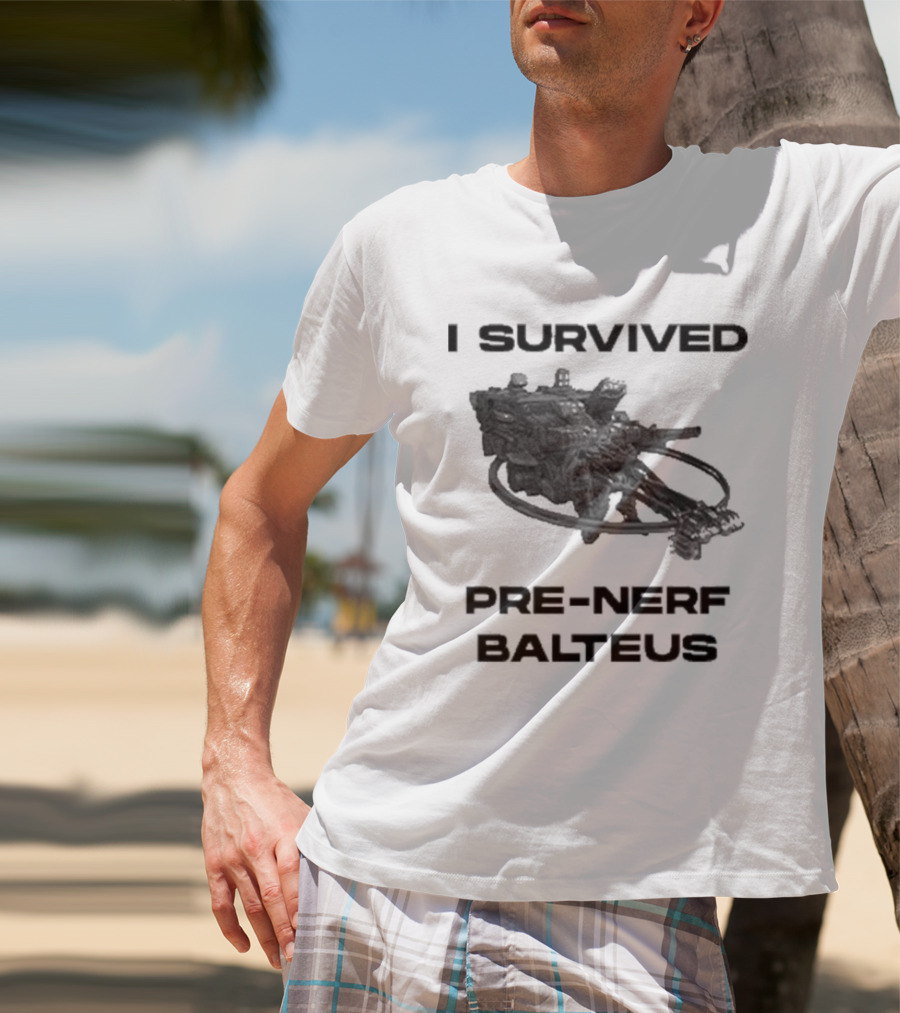 I Survived Pre-Nerf Balteus Challenge Achievement T-Shirt