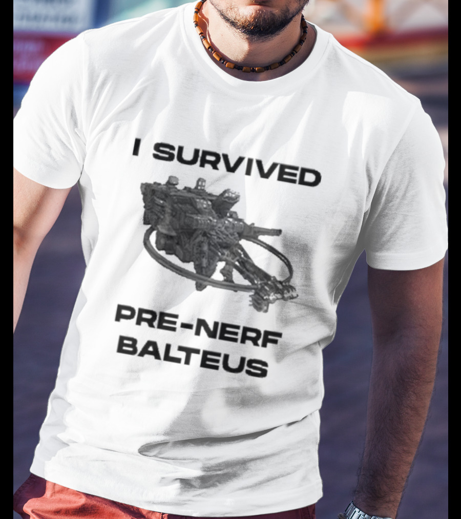 I Survived Pre-Nerf Balteus Challenge Achievement T-Shirt