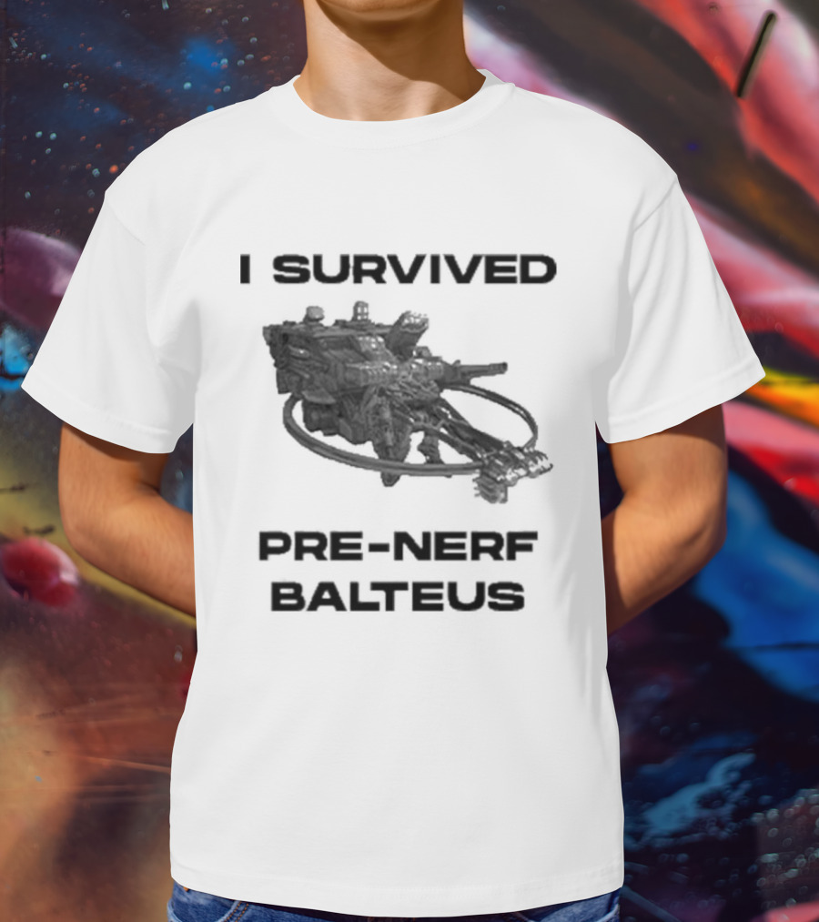 I Survived Pre-Nerf Balteus Challenge Achievement T-Shirt