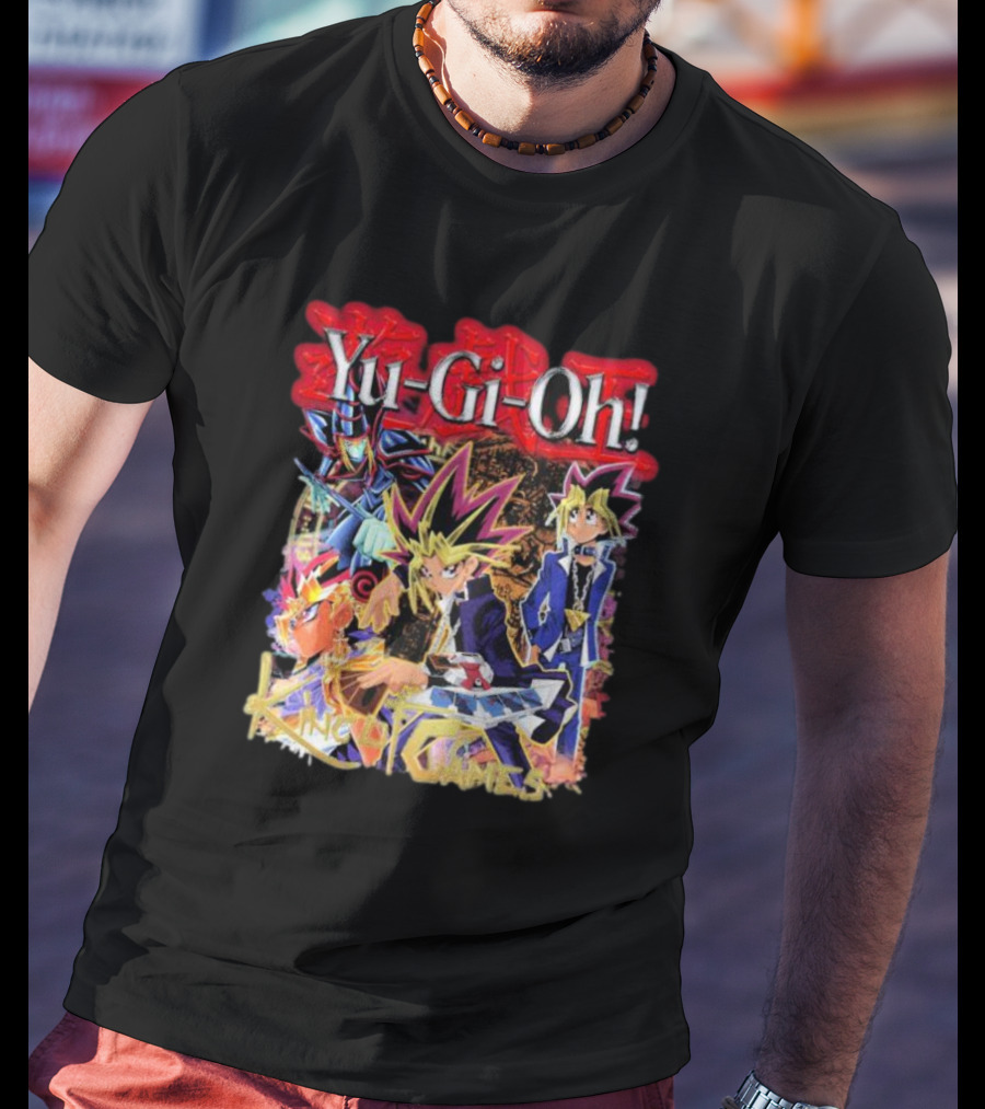 Yu-Gi-Oh King Of Games Featuring Iconic Duelists And Characters T-Shirt