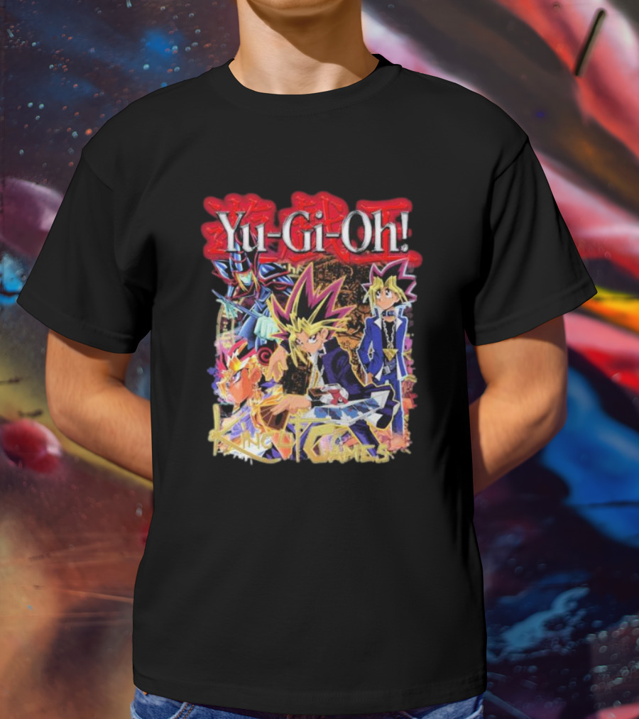 Yu-Gi-Oh King Of Games Featuring Iconic Duelists And Characters T-Shirt