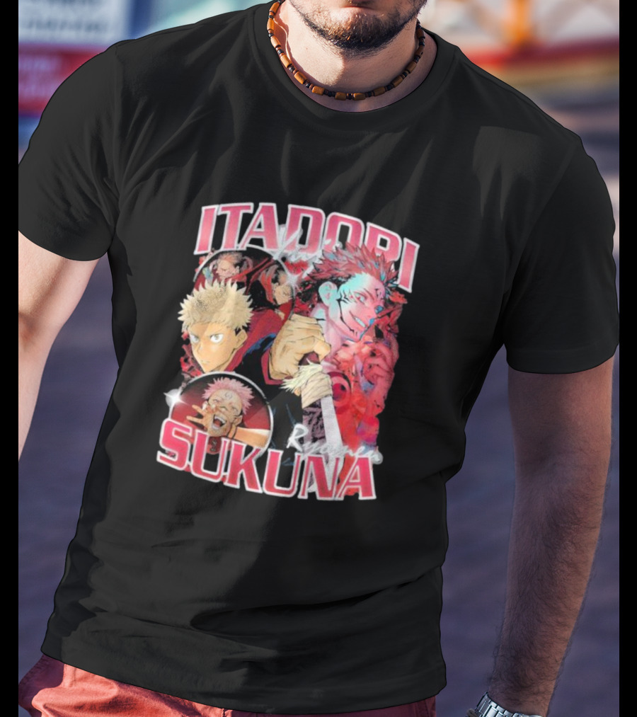Itadori Yuji Ryomen Sukuna Jujutsu Kaisen Manga T-Shirt