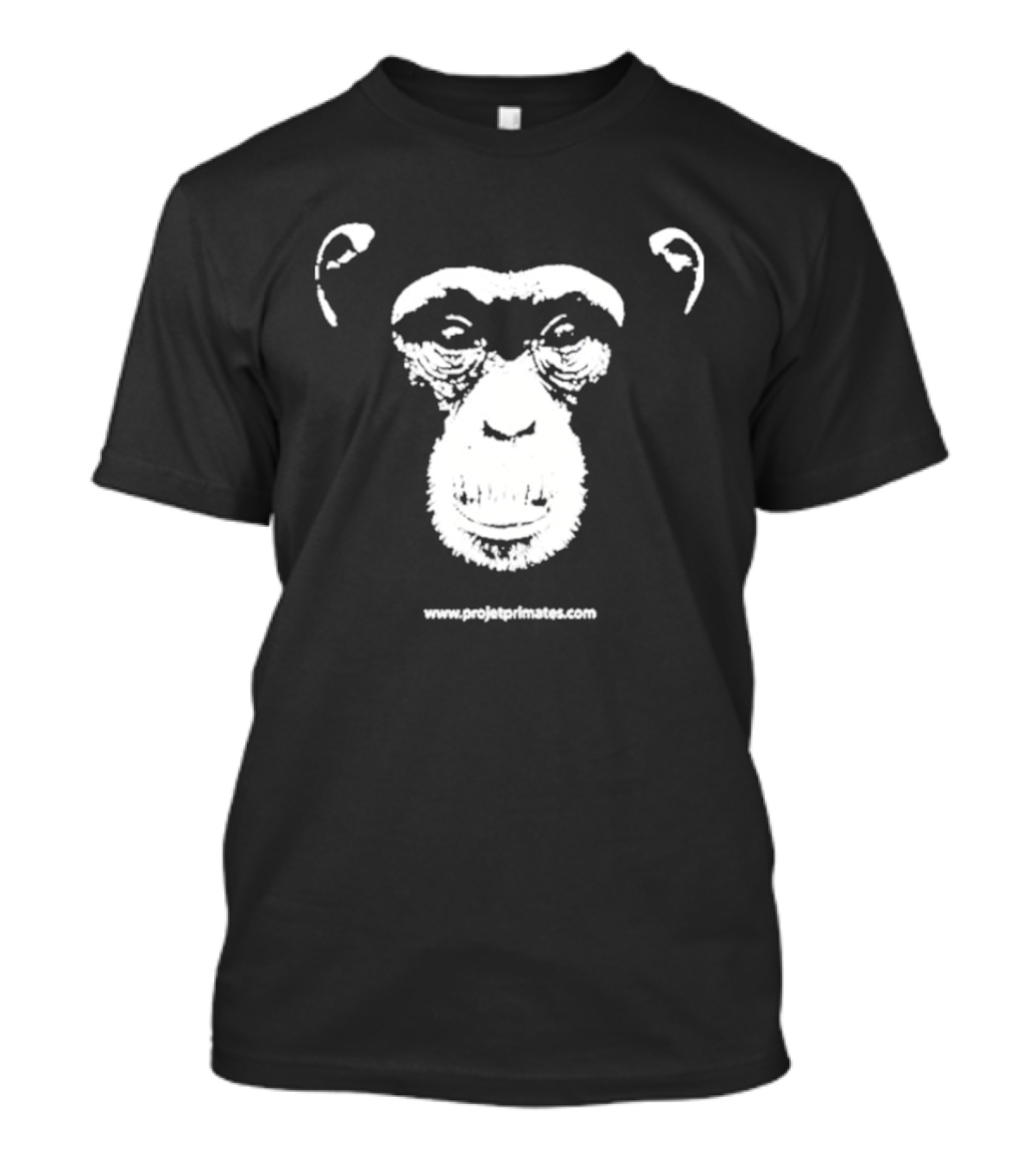 Projetprimates Nouveau Www.projetprimates.com Chimpanzee Face T-Shirt