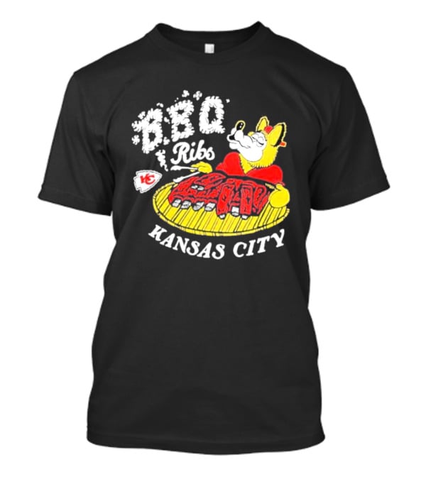 BBQ Ribs Kansas City Chiefs BBQ Dog Kansas City T-Shirt