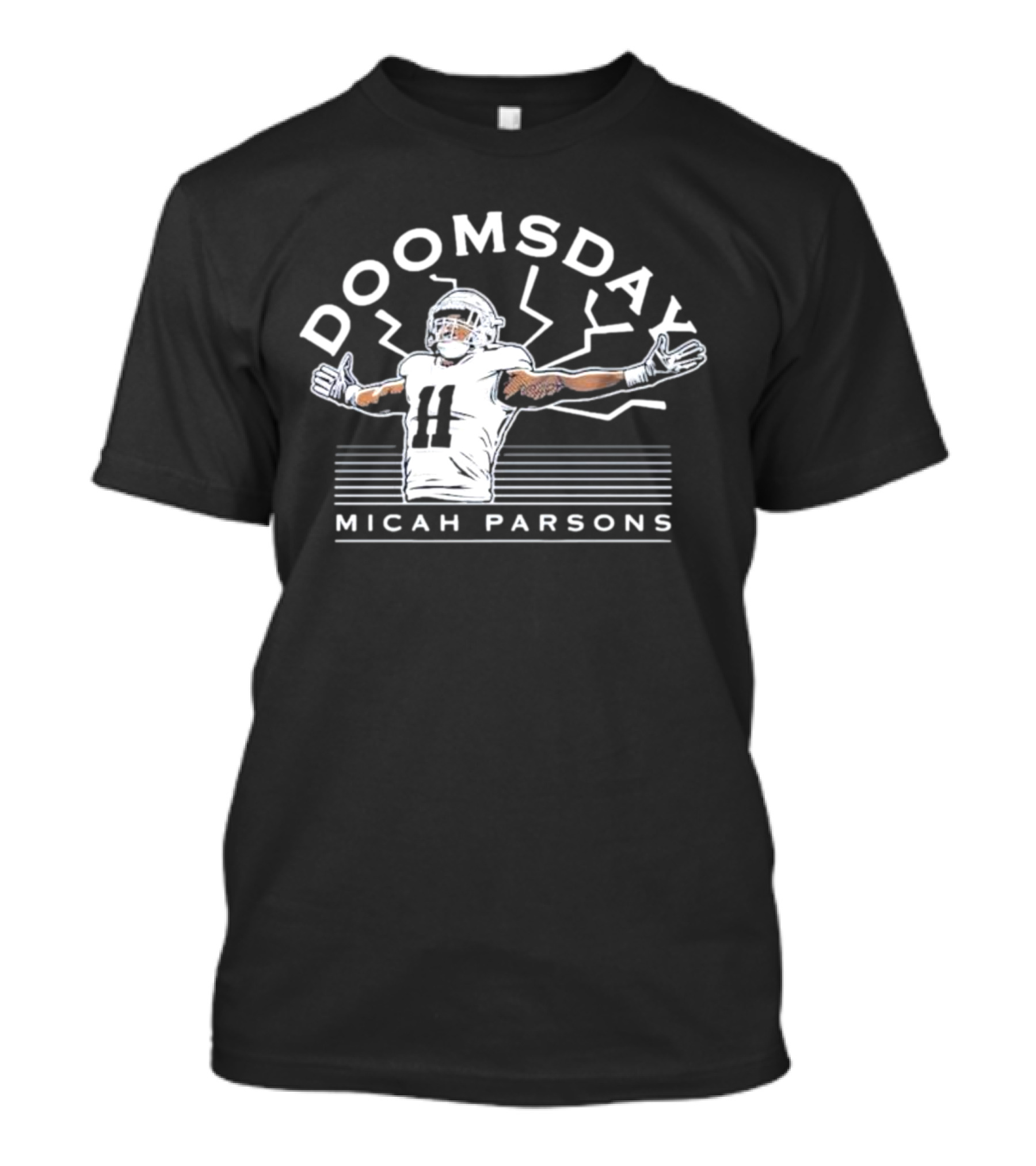Dallas Cowboys Doomsday Micah Parsons Number 11 T-Shirt