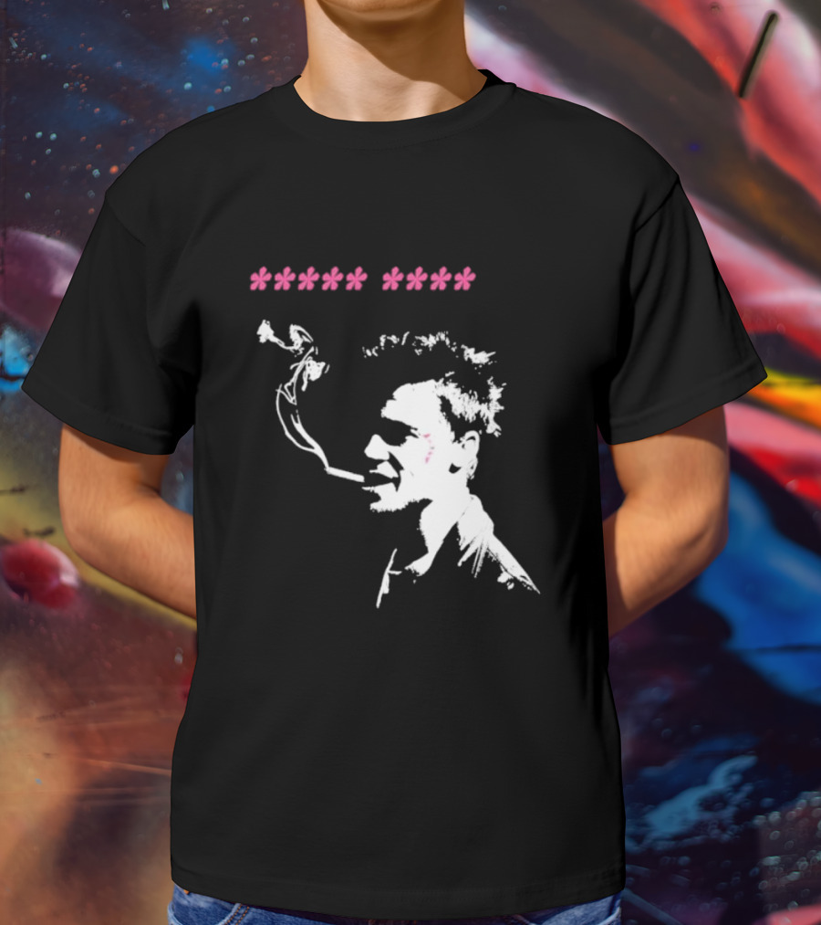 Tyler Durden Smoking Asterisk T-Shirt