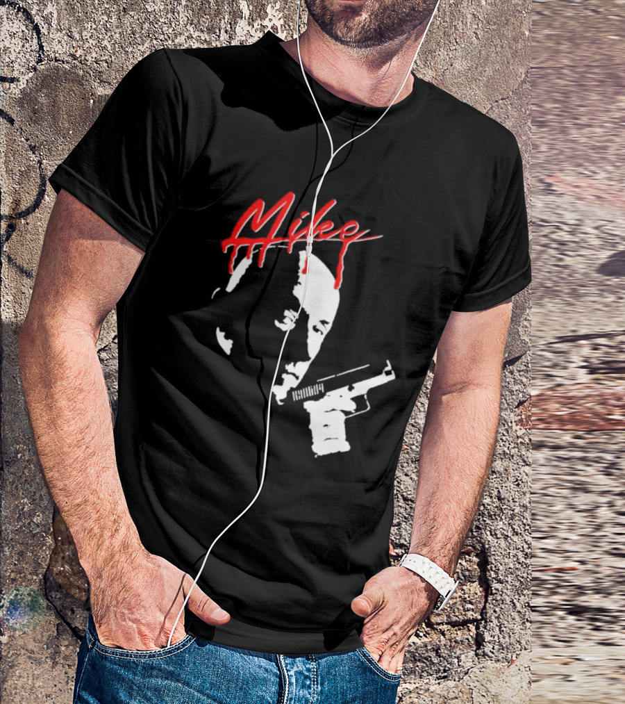 Mike Crime Noir Gunman T-Shirt