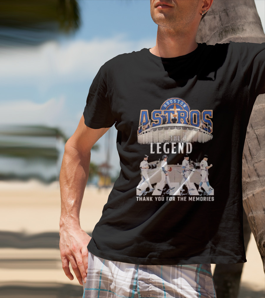 Houston Astros The Legend Thank You For The Memories T-Shirt