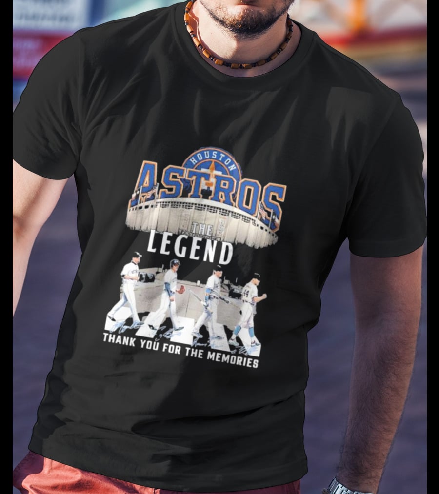 Houston Astros The Legend Thank You For The Memories T-Shirt