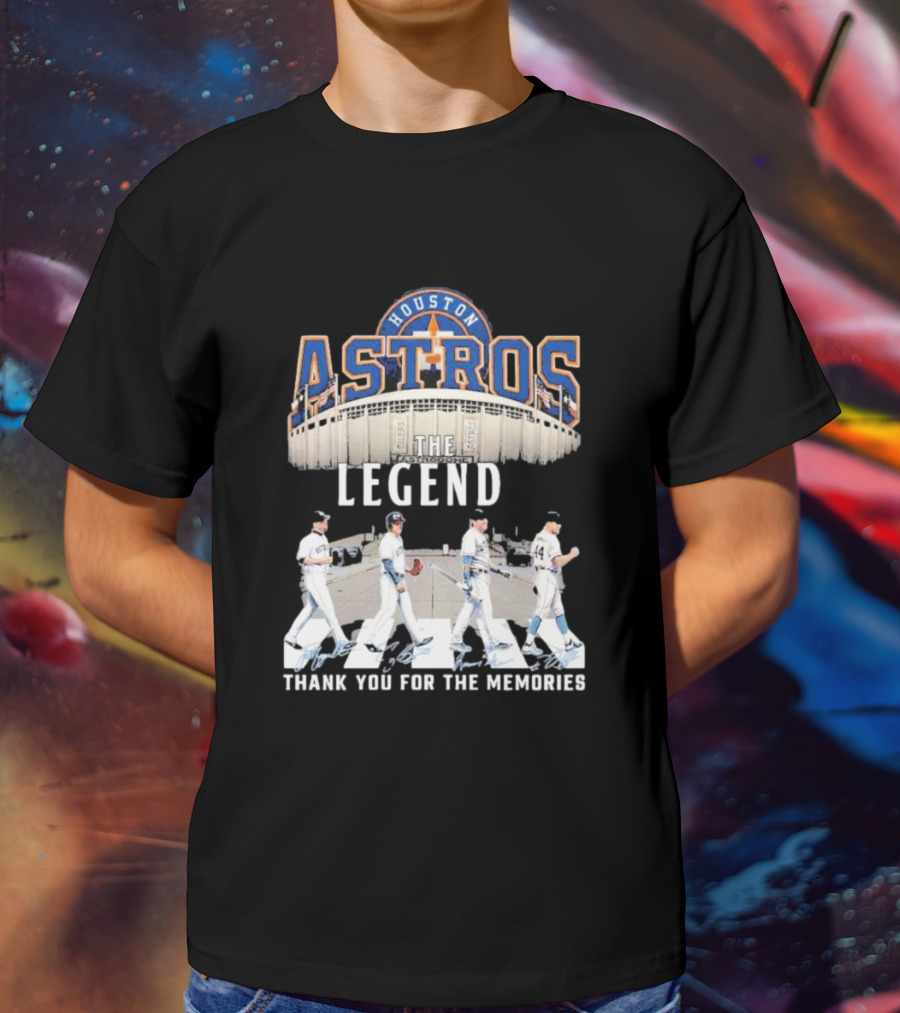 Houston Astros The Legend Thank You For The Memories T-Shirt
