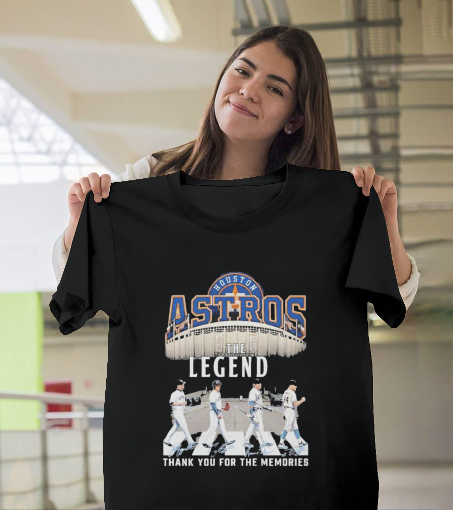 Houston Astros The Legend Thank You For The Memories T-Shirt