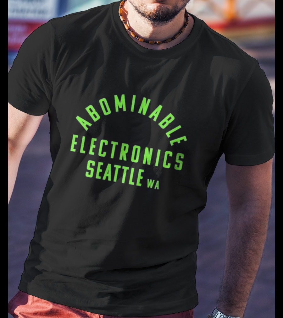 ABOMINABLE ELECTRONICS SEATTLE WA T-Shirt