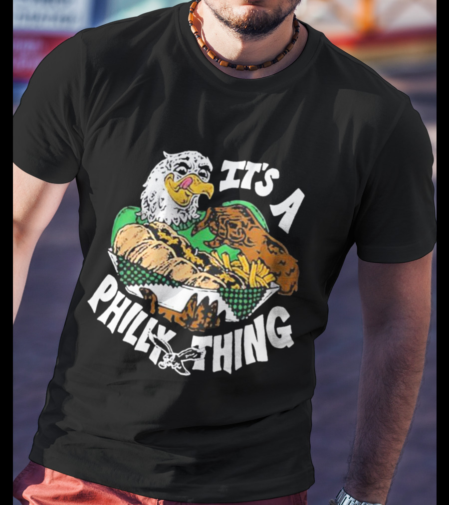 Philadelphia Eagles It's A Philly Thing Homage NFL X Guy Fieri's Flavortown T-Shirt