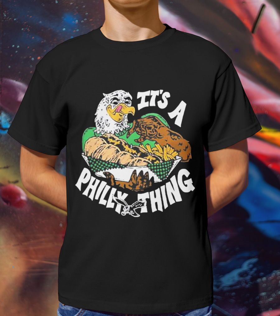 Philadelphia Eagles It's A Philly Thing Homage NFL X Guy Fieri's Flavortown T-Shirt